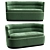 Title: Beverly Sofaclub | 1450х720х740 3D model small image 1