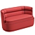 Title: Beverly Sofaclub | 1450х720х740 3D model small image 6