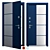 Aluminum Entry Door Creo_316 (WISNIOWSKI) 3D model small image 1