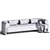 Modern Kasba Sofa Design 3D model small image 6