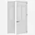 Sleek Aluminium Door Model 184 3D model small image 5