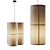 Modern Glass Pendant Lamp 3D model small image 2