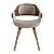 Tango Marble Dining Set Jody 3D model small image 3