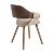 Tango Marble Dining Set Jody 3D model small image 6