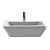 VitrA Integra White Washbasin 3D model small image 2