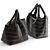  Chic Tote Bags Collection 3D model small image 1