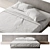 Modern Bed Frame with Specifications 3D model small image 2