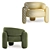 Elegant Embrace Armchair Collection 3D model small image 7
