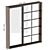 Modern Doors Windows Materials Set 3D model small image 3