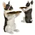 Kare Design Bully Butler Figurine 3D model small image 1