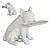 Frenchy Butler Figurine Decor Accent 3D model small image 2