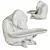 Orangutan Butler Decor Figurine 3D model small image 2