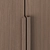 Minimalist Oak Modular Cabinet 3D model small image 4