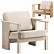 Modern Block Lounge Chair - Refine 3D model small image 1