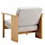 Modern Block Lounge Chair - Refine 3D model small image 5