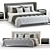 Elegant Ditreitalia ROYAL Bed 3D model small image 1