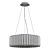 Modern Chrome Chandelier Recinto 3D model small image 7