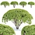 Green Bushes Vol. 193 Models 3D model small image 1