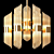 Elegant Art Deco Chandelier Design 3D model small image 1