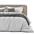 Elegant Hari Bed by Dall'Agnese 3D model small image 3