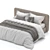 Elegant Hari Bed by Dall'Agnese 3D model small image 4