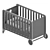 Adjustable Baby Bed Nunila 3D model small image 4