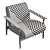 Bolia Visti Armchair, Scandinavian Elegance 3D model small image 6