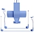 Modern Linear Pendant Light Fixture 3D model small image 4