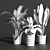 Variety Indoor Plants Collection 25 3D model small image 6