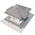 Modern Villa Model Kit 3D model small image 6