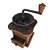 Antique Hand Crank Coffee Grinder 3D model small image 2