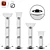  Flos NOCTAMBULE Floor Lamp Collection 3D model small image 1