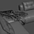 Modern Corner Sofa Design 3D model small image 3