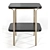 Double-tier Magazine Coffee TableLuxore 3D model small image 2