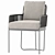 Elegant Sette Garden Nora Chair 3D model small image 1