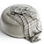 Soft Cay Beige Pouf: Elegant Comfort 3D model small image 2
