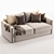 Elegant BEAUMONT Sofa 2017 Edition 3D model small image 2