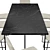 Modern Dining Chair and Table 3D model small image 3