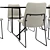 Modern Dining Chair and Table 3D model small image 5