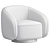 Brice Swivel Armchair - Variety 3D model small image 4