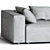 Modern Modular Sofa for Living 3D model small image 4