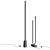 Smart LED Black Floor Lamps 3D model small image 3