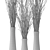 Modern Metal Decorative Branch Display 3D model small image 5