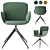 Elegant Desalto Calum Armchair 3D model small image 1