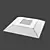 SKOK Trampoline Hill Square 150 3D model small image 2