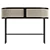 Modern Embrace Black Console Table 3D model small image 2