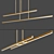  Sleek Stagger Linear Pendant 3D model small image 7