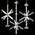 Elegant Lasvit Pendant Lighting 3D model small image 1