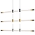 Borosilicate Glass Pendant Lamp 3D model small image 1