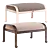 Classic Padded Stool, OG777GMw 3D model small image 8